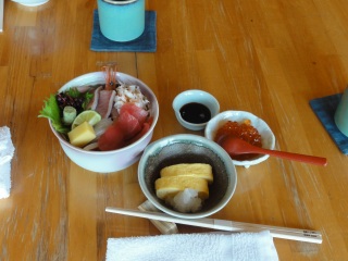 ライターズツアーの時のご飯。