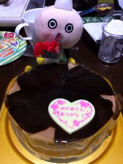 生チョコレートケーキ!