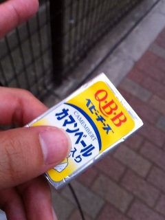 歩いて買い物の