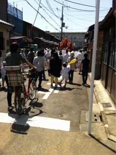 お見送り