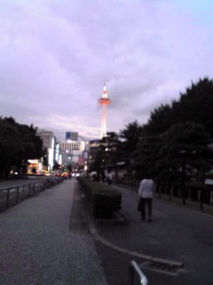帰り道。