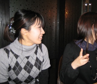 忘年会。