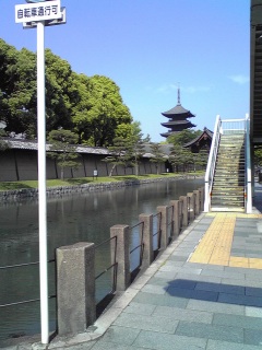 昨日の東寺